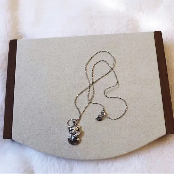 Sterling Silver Adorable Panda Necklace - Picture 5 of 8